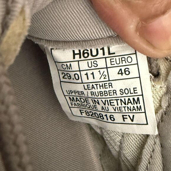 ASICS GEL-Respector Sneaker Size 11.5 Moon Crater Moon Rock Suede - Picture 8 of 8